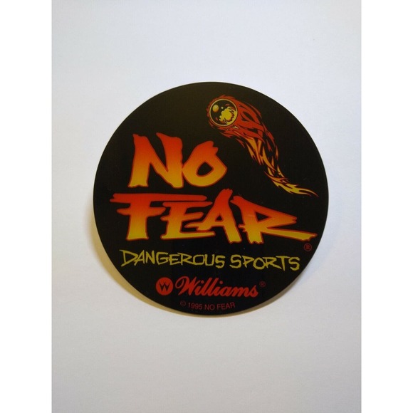 No Fear Dangerous Sports Pinball COASTER Original NOS Plastic 1995 - Picture 6 of 6